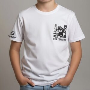 Remera Haka Niño Blanca