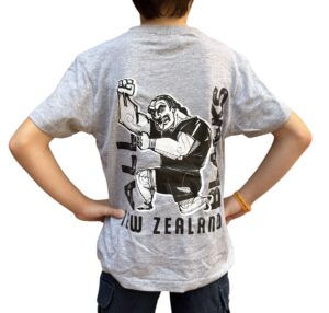 Remera Haka Niño Gris