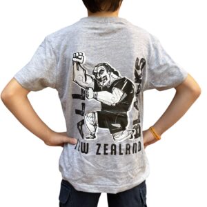 Remera Haka Niño Gris